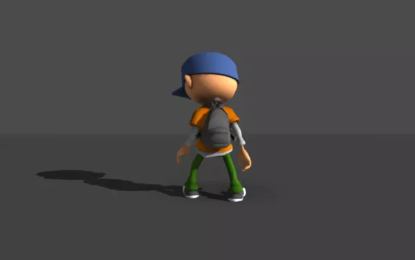 Cartoon B-Boys with Animations