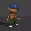Cartoon B-Boys with Animations
