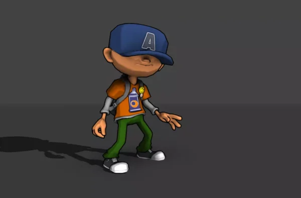 Cartoon B-Boys with Animations