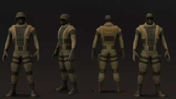 Combat Character Pack: Soldier