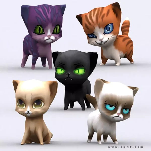 Chibii 10 Animals Pets Bundle
