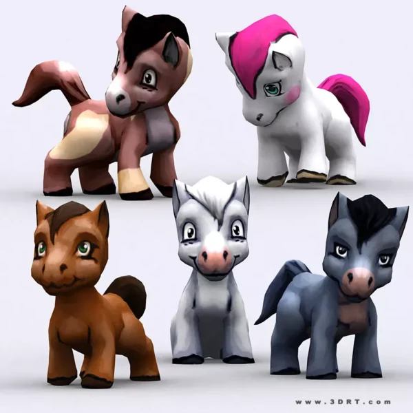 Chibii 10 Animals Pets Bundle