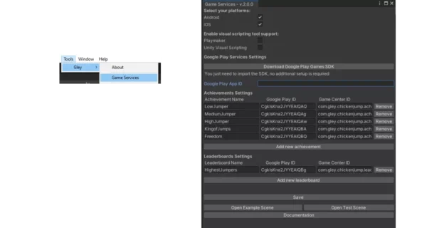 Easy Achievements and Leaderboards v2.0