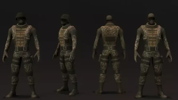 Combat Character Pack: Soldier