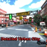 Detailed Urban City