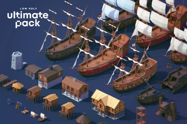 Low Poly Ultimate Pack