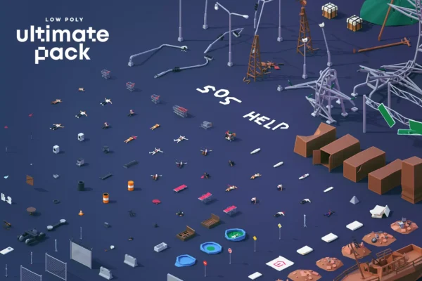 Low Poly Ultimate Pack