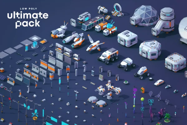 Low Poly Ultimate Pack