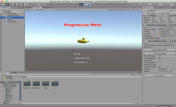 Mantis LOD Editor – Professional Edition