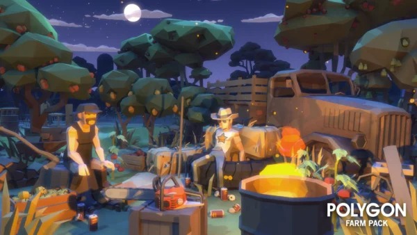 POLYGON Farm – Low Poly 3D Art by Synty