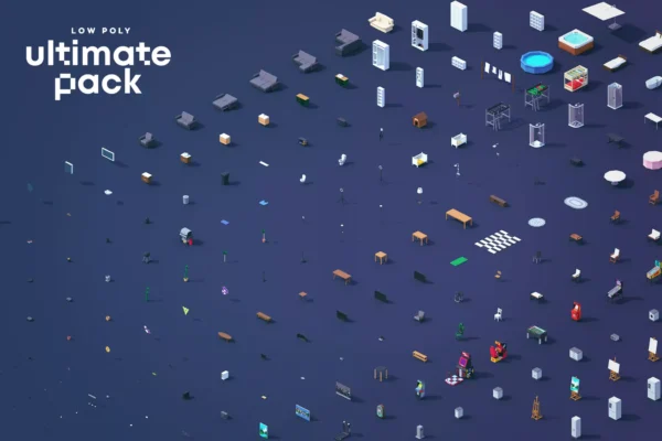 Low Poly Ultimate Pack