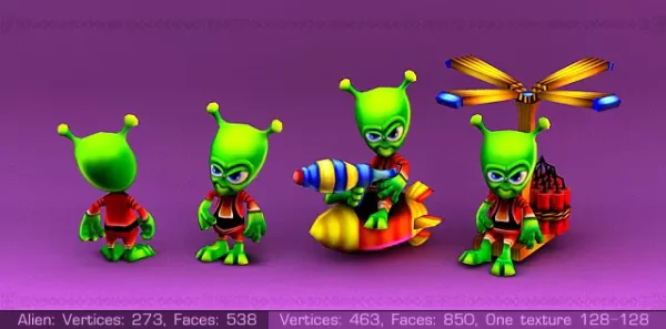 Low Poly Space World Pack