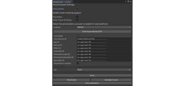 Mobile Tools v2.0 + Example Game