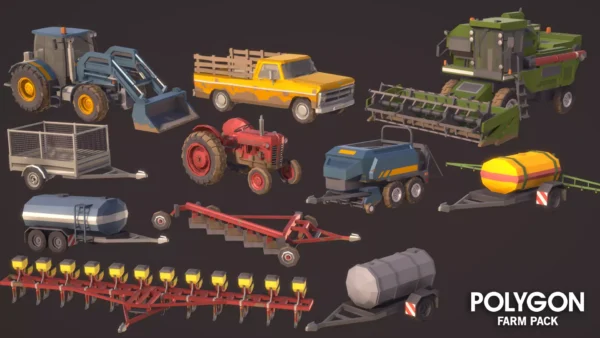 POLYGON Farm – Low Poly 3D Art by Synty