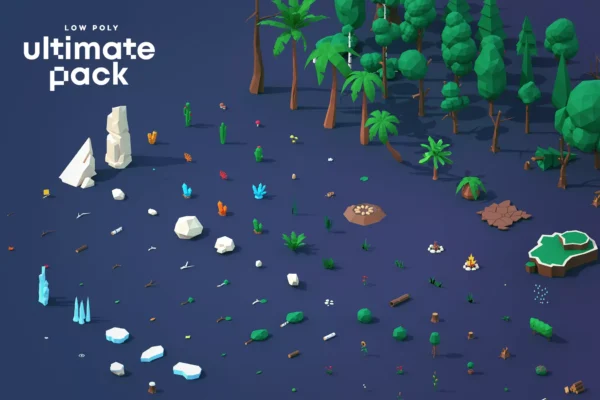 Low Poly Ultimate Pack