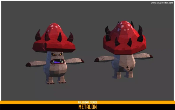 Polygonal Creatures Pack 2
