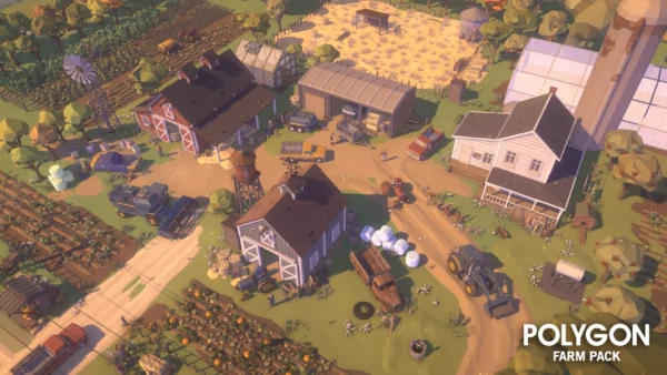 POLYGON Farm – Low Poly 3D Art by Synty