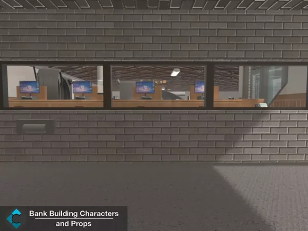 Bank Building Character and Props Read more
