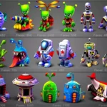 Low Poly Space World Pack