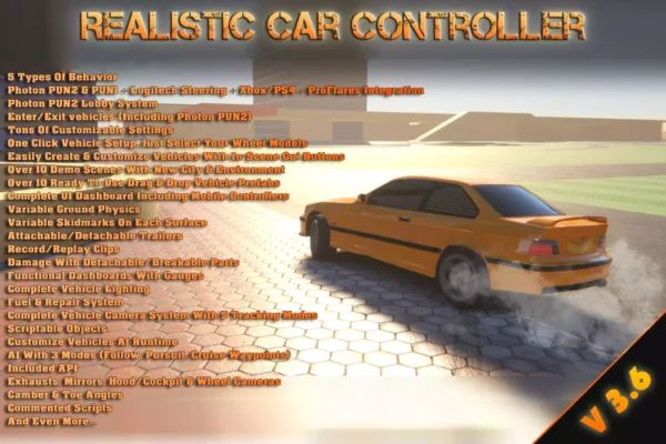 Realistic Car Controller